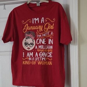 Fruit of the Loom Red HD Cotton T-Shirt